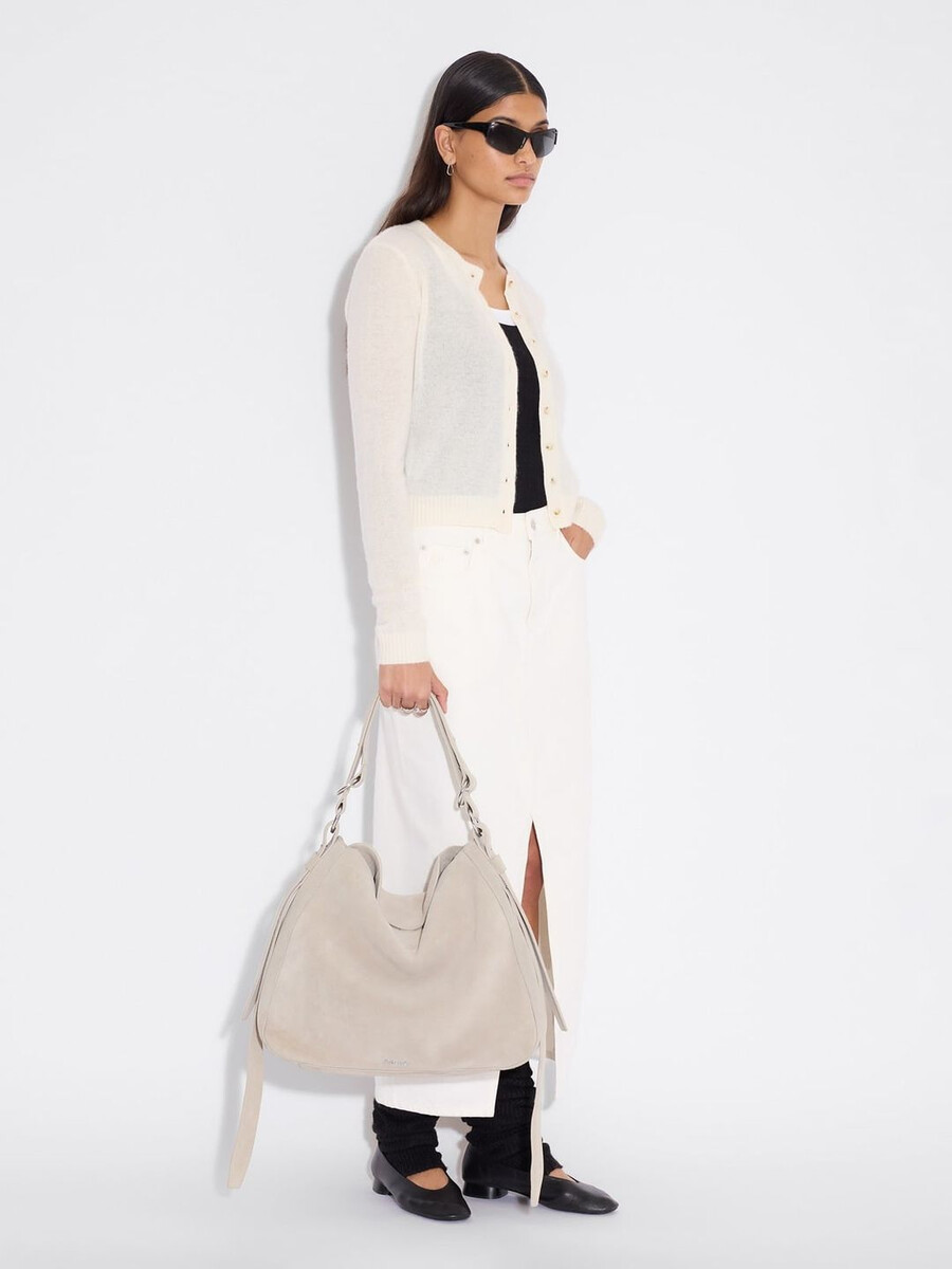 bud slouchy suede tote bag