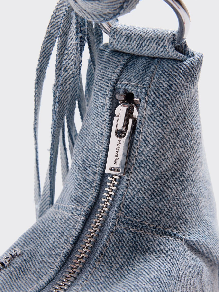 cocoon denim micro bag
