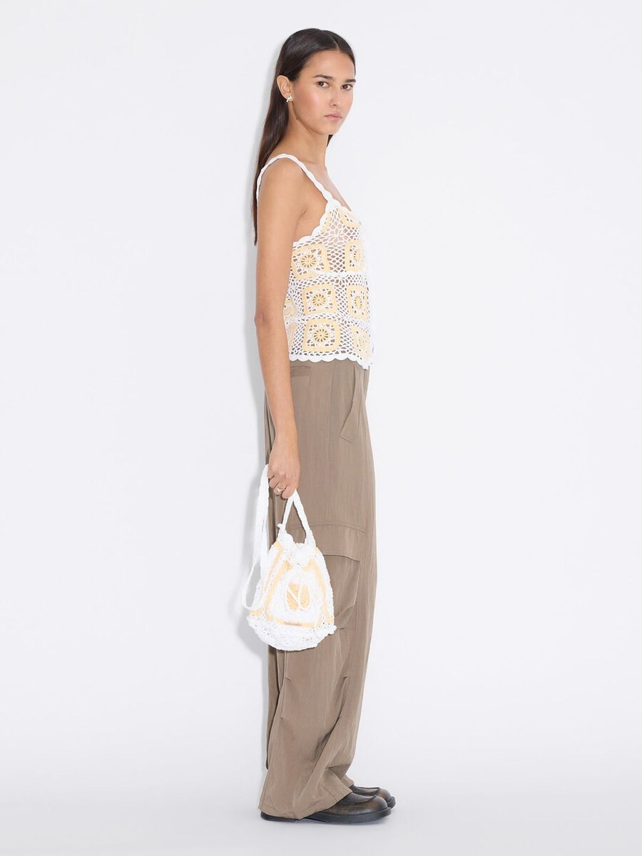 rosie small crochet bag