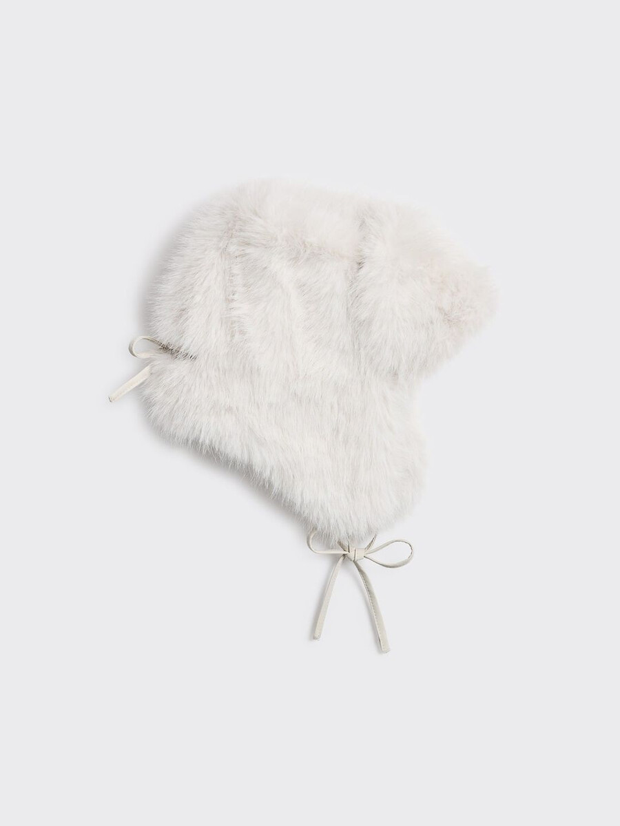 faux fur trapper hat