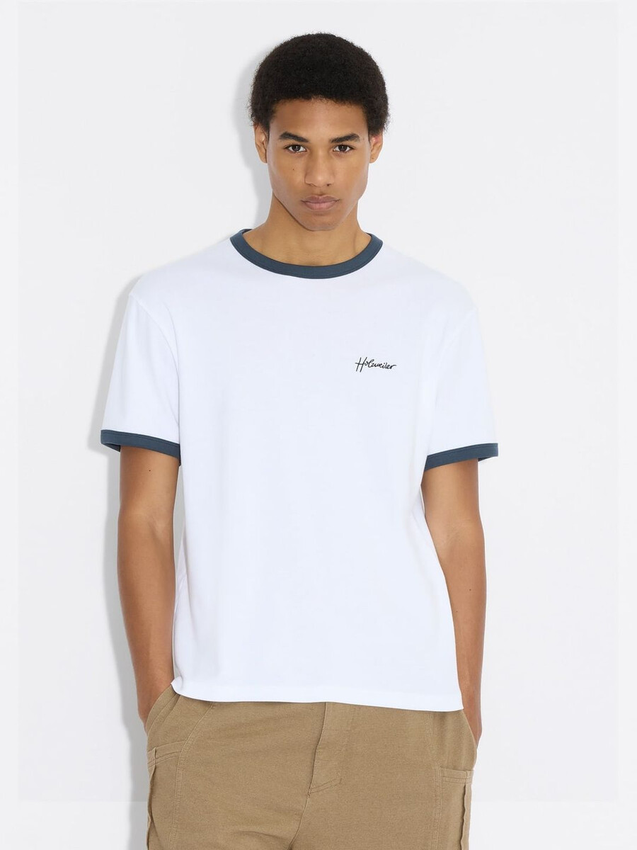 tucker embroidery tee