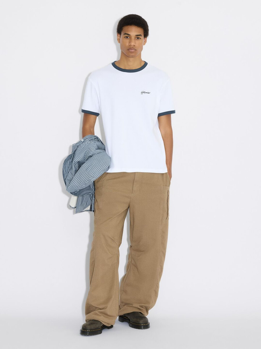 tucker embroidery tee