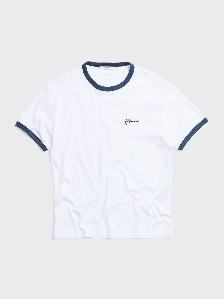 tucker embroidery tee