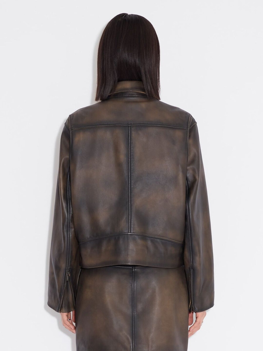 cia leather jacket