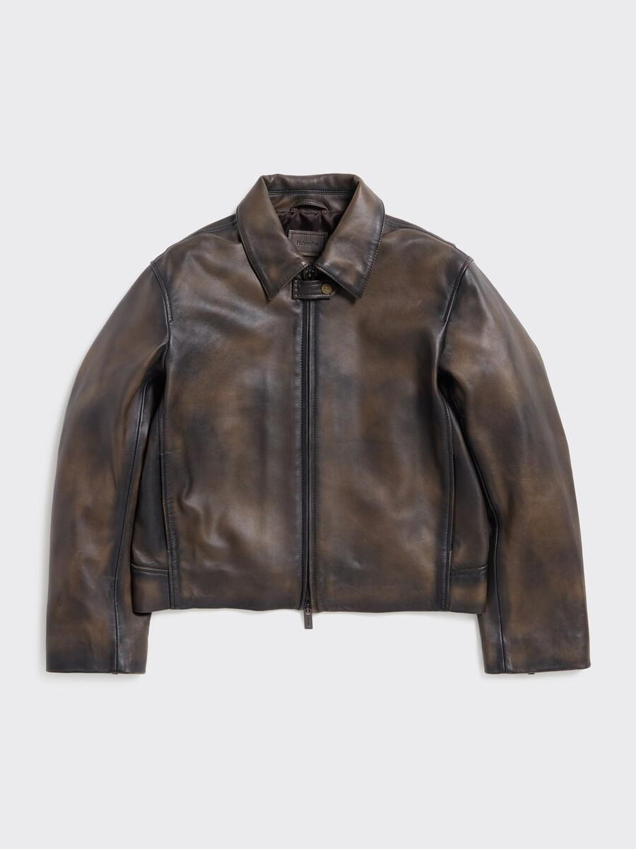 cia leather jacket