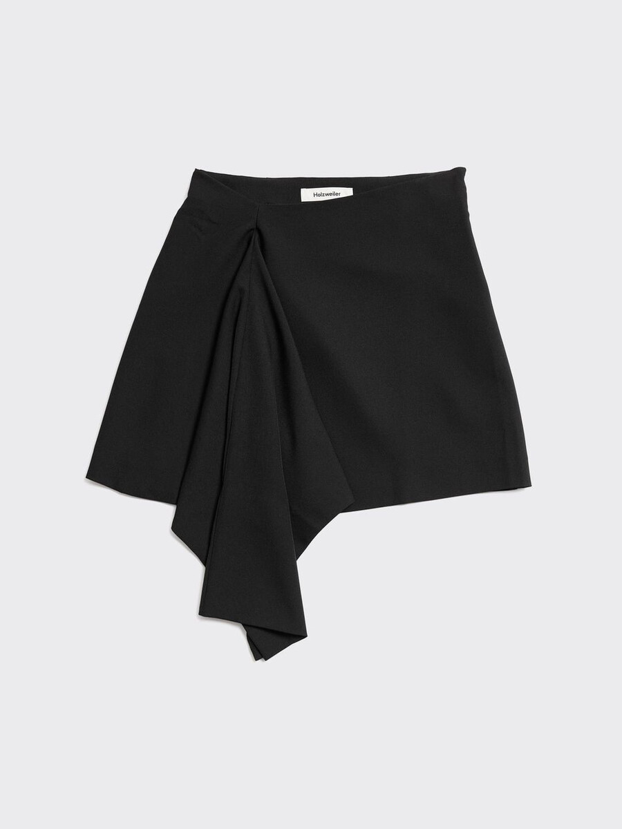 beau pleat short skirt