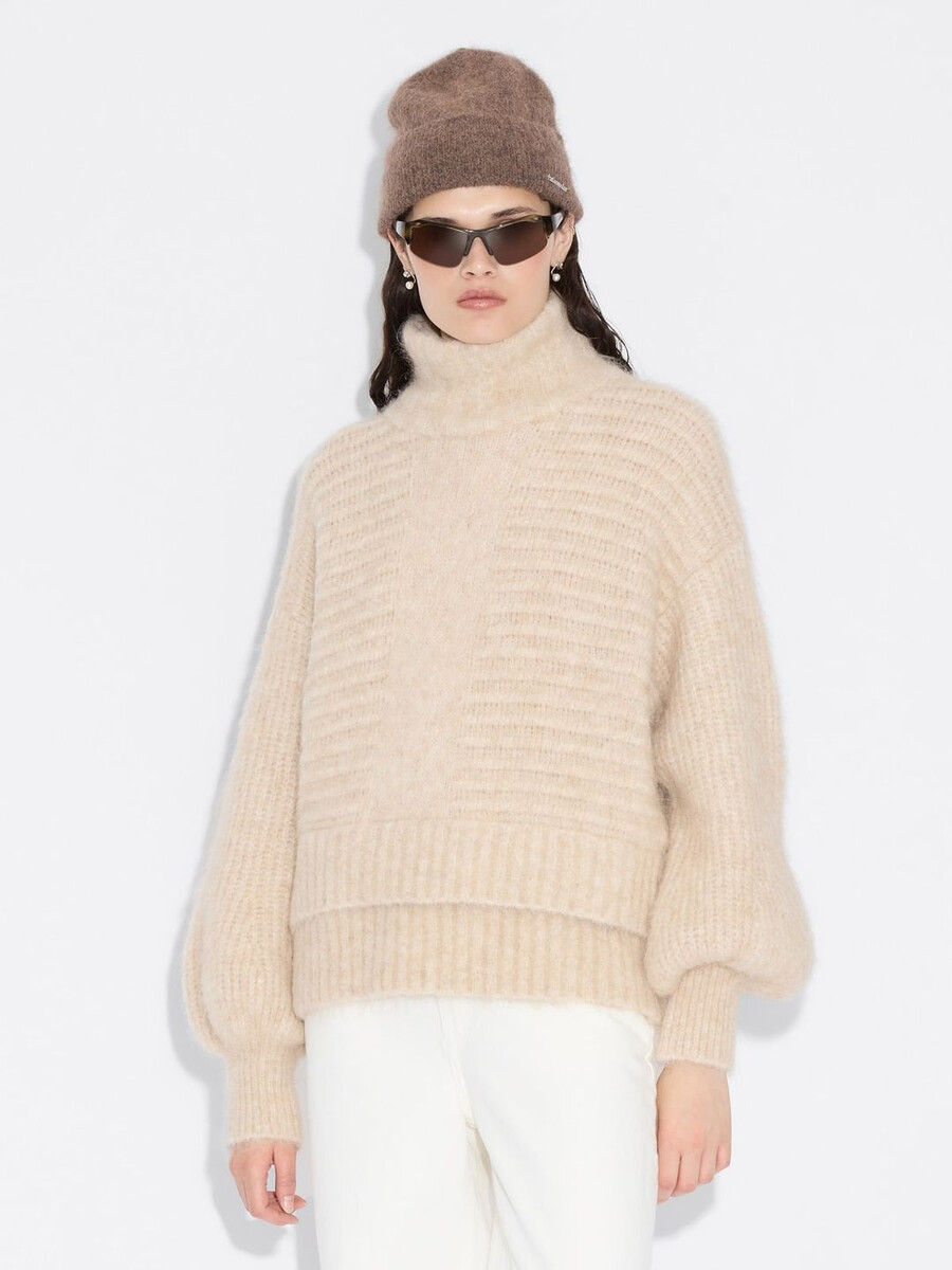 data knit sweater