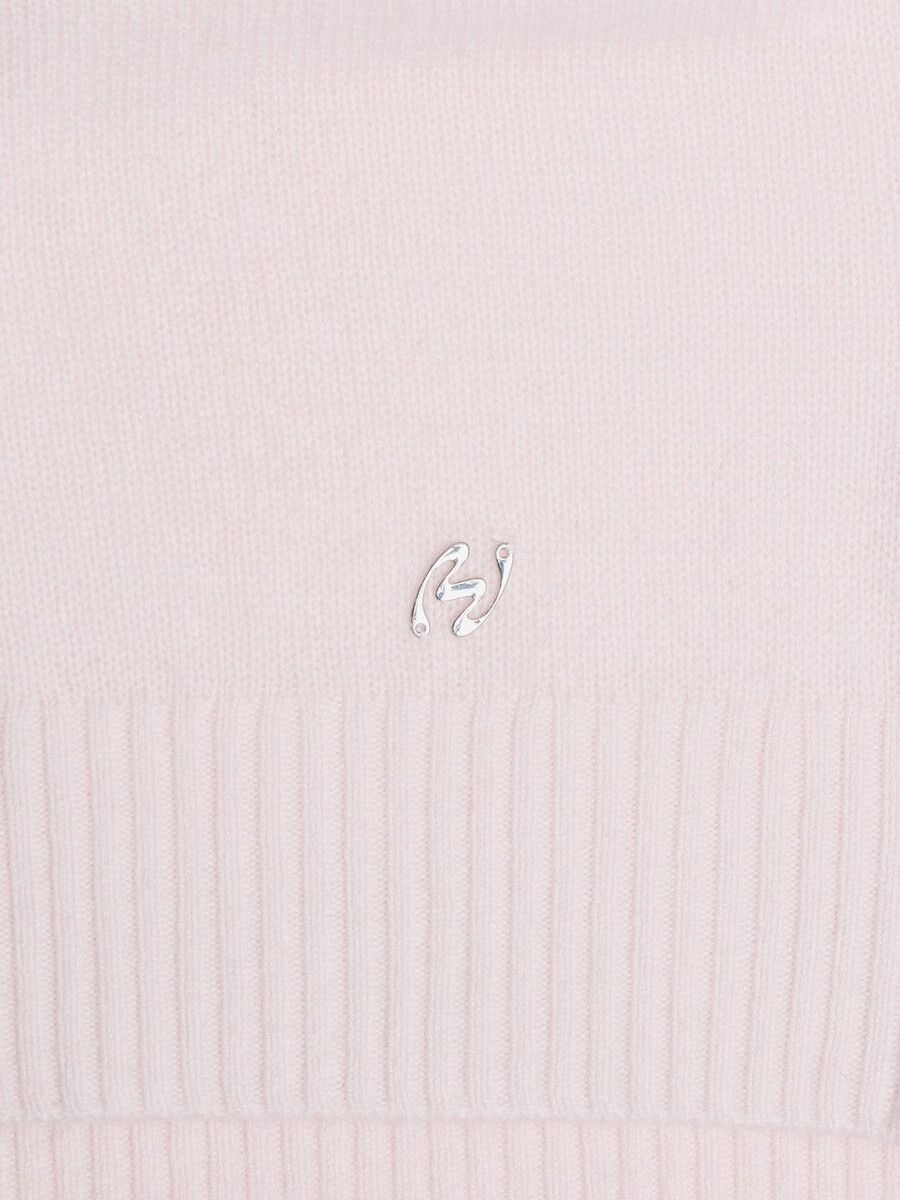 slim cashmere v-neck sweater