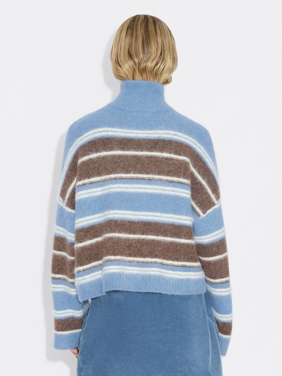 tine stripe cardigan