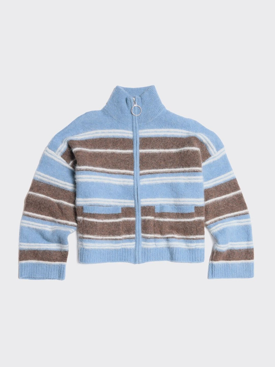 tine stripe cardigan