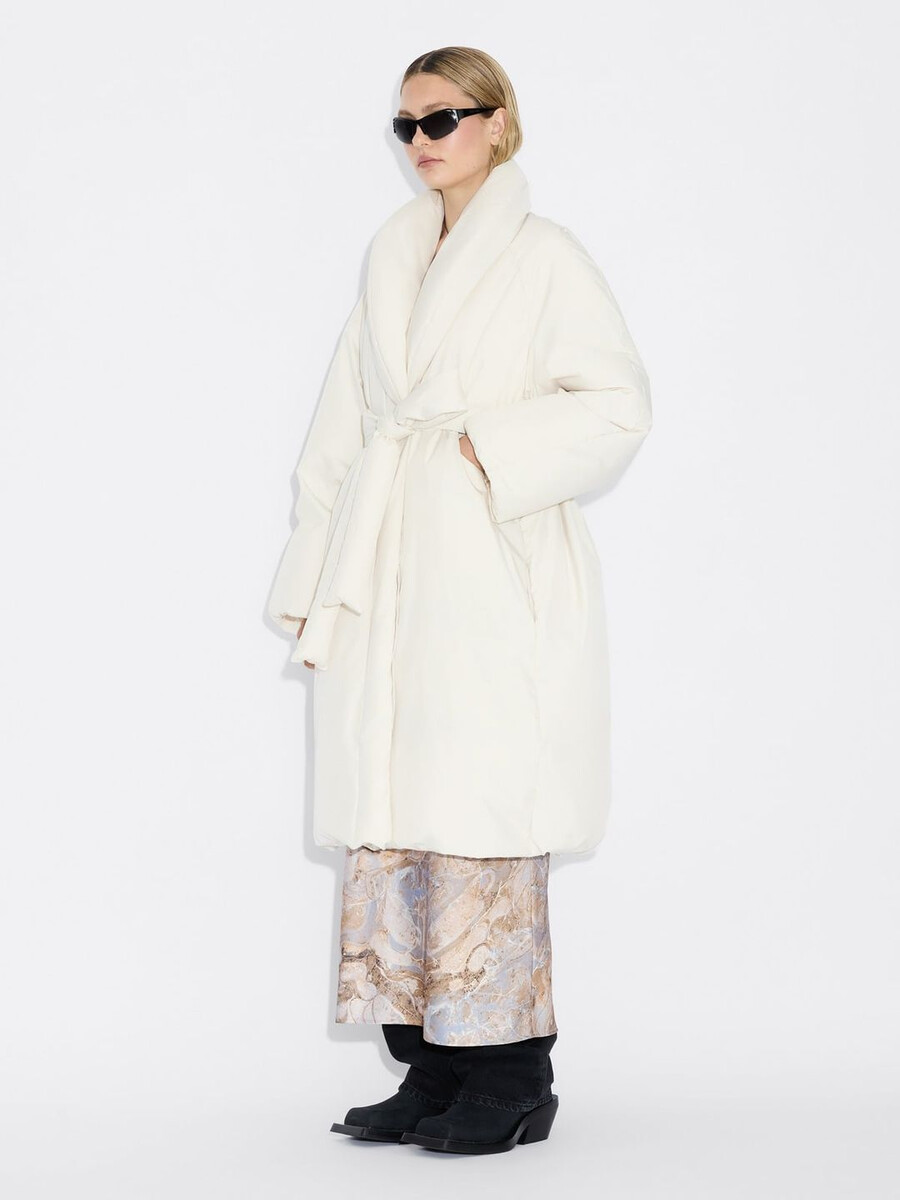 vikki down long coat